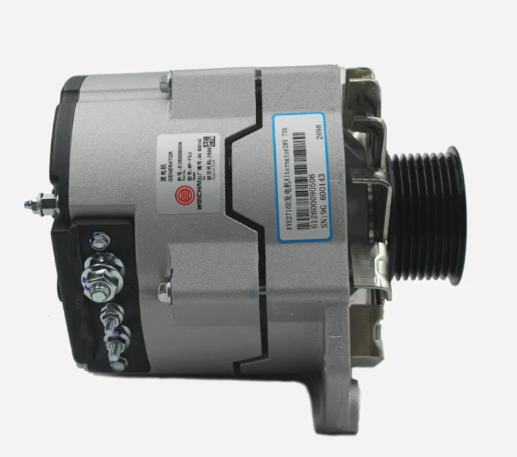612600090506 Alternator for Excavator WD12 WD615 WP10 - Image 2