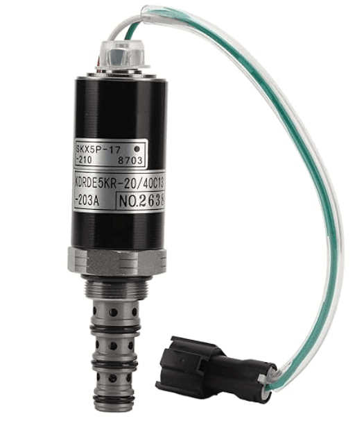 KDRDE5KR-20/40C13-203A Solenoid Valve for Excavator SK200-3 - Image 3