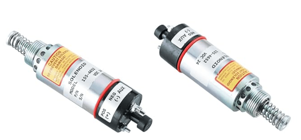 155-4652 1554652 Fuel Shutoff Stop Solenoid for Excavator 320B 322C 322C FM Engine 3114 3116 3126 - Image 3